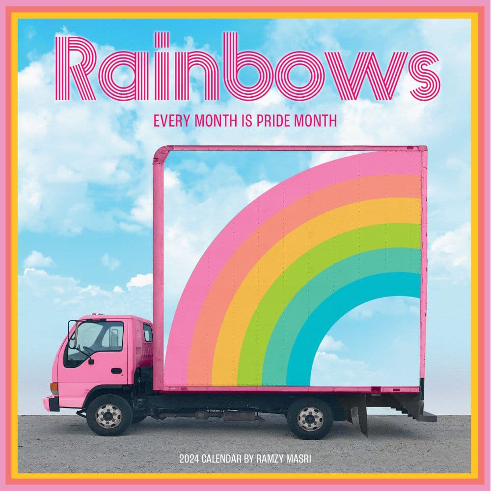 Rainbows  2024 Wall Calendar