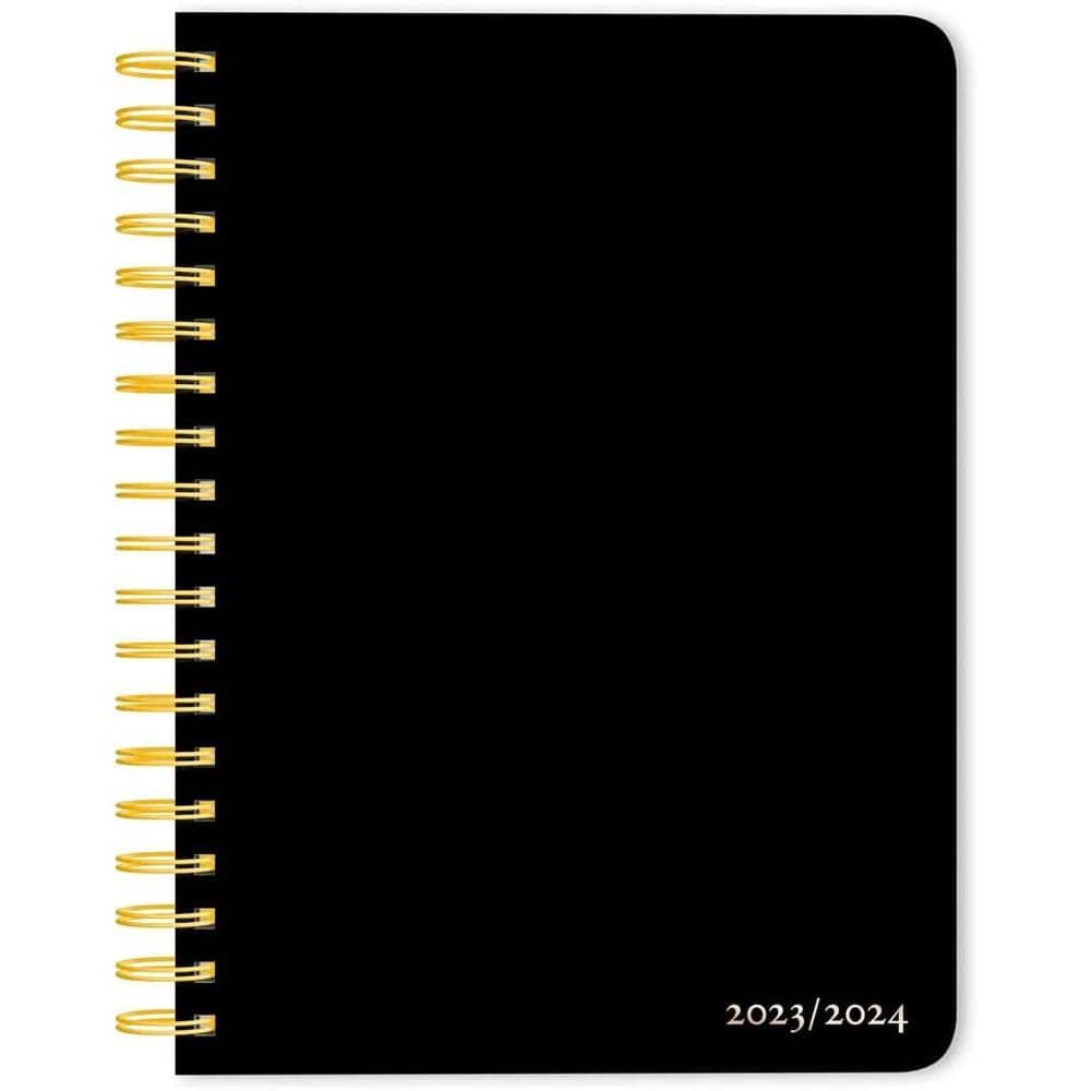 Black Solid Plato 2024 Engagement Planner