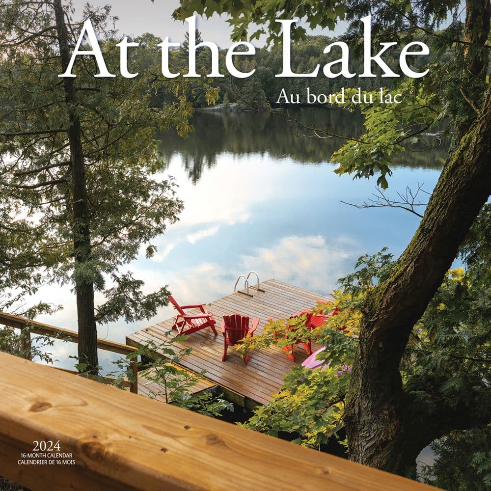 At The Lake 2024 Wall Calendar