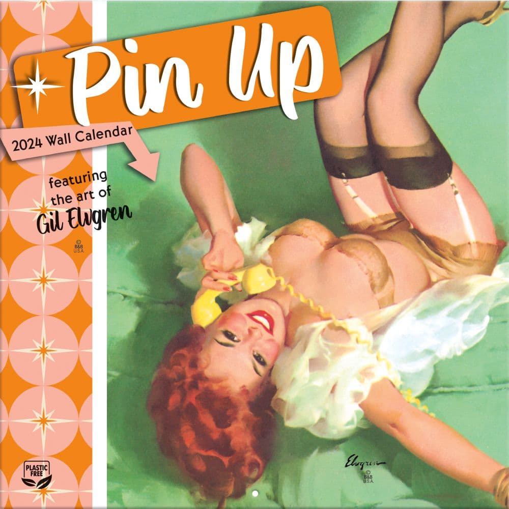 Pin Up 2024 Wall Calendar