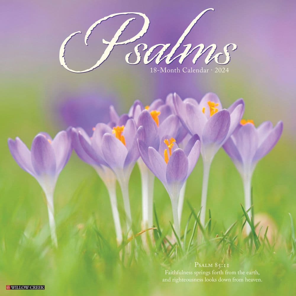 Psalms 2024 Wall Calendar