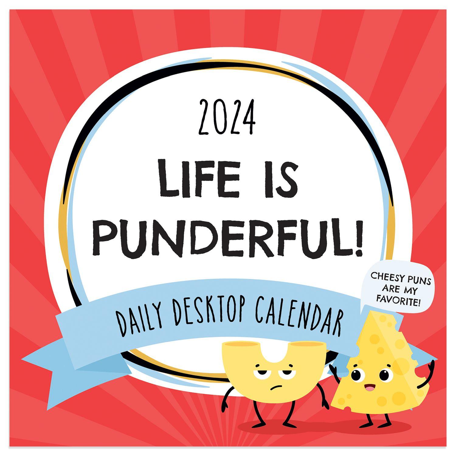 Puns of Fun 2024 Desk Calendar