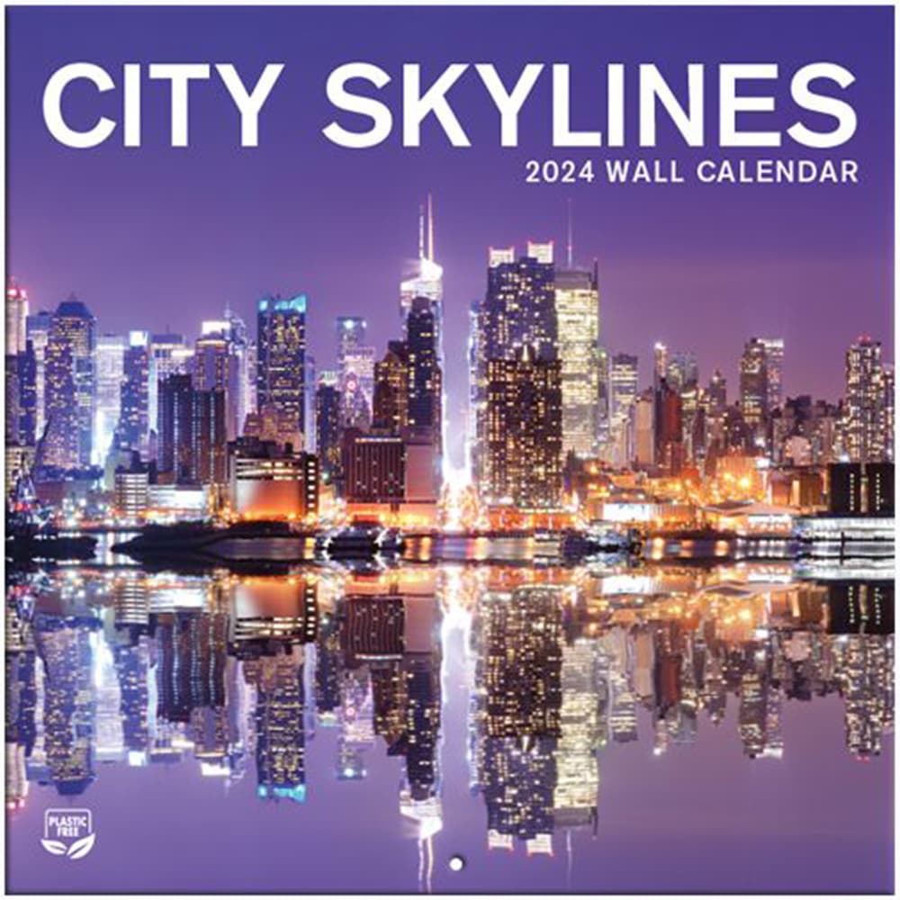 City Skylines 2024 Mini Wall Calendar