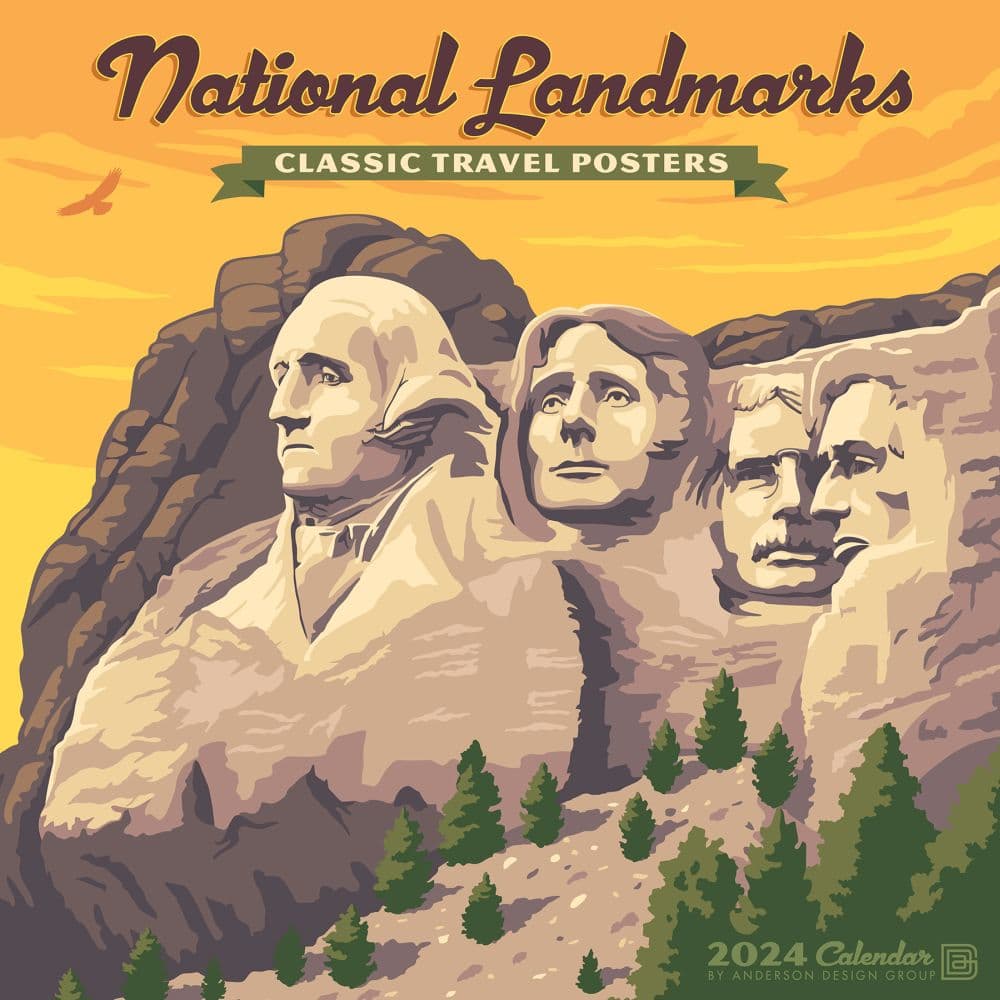 National Monuments ADG 2024 Wall Calendar