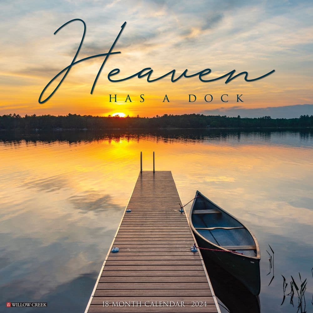 Heaven Has a Dock 2024 Wall Calendar