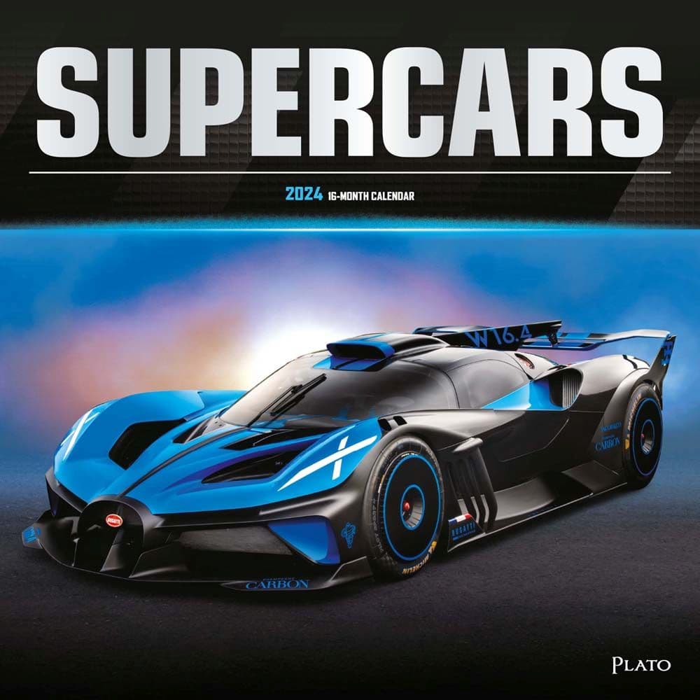 Supercars 2024 Wall Calendar