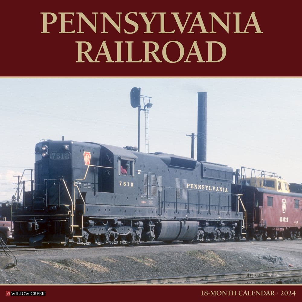 Pennsylvania Railroad 2024 Wall Calendar