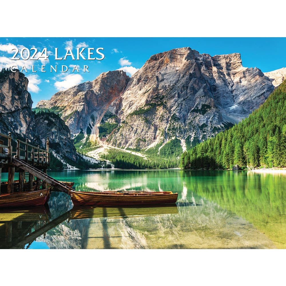 Lakes 2024 Wall Calendar