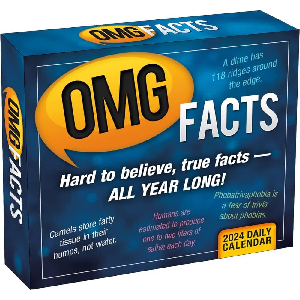 OMG Facts 2024 Desk Calendar