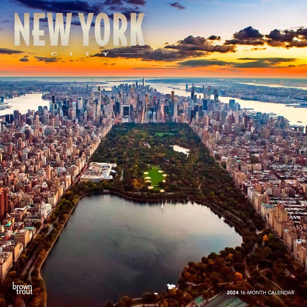 New York City 2024 Wall Calendar