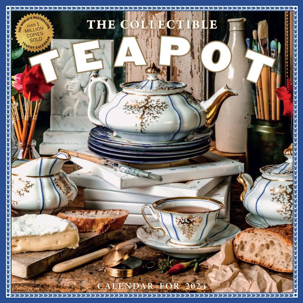 Teapot 2024 Wall Calendar