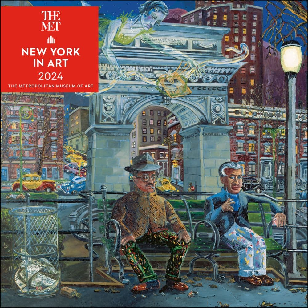 New York in Art MET 2024 Wall Calendar