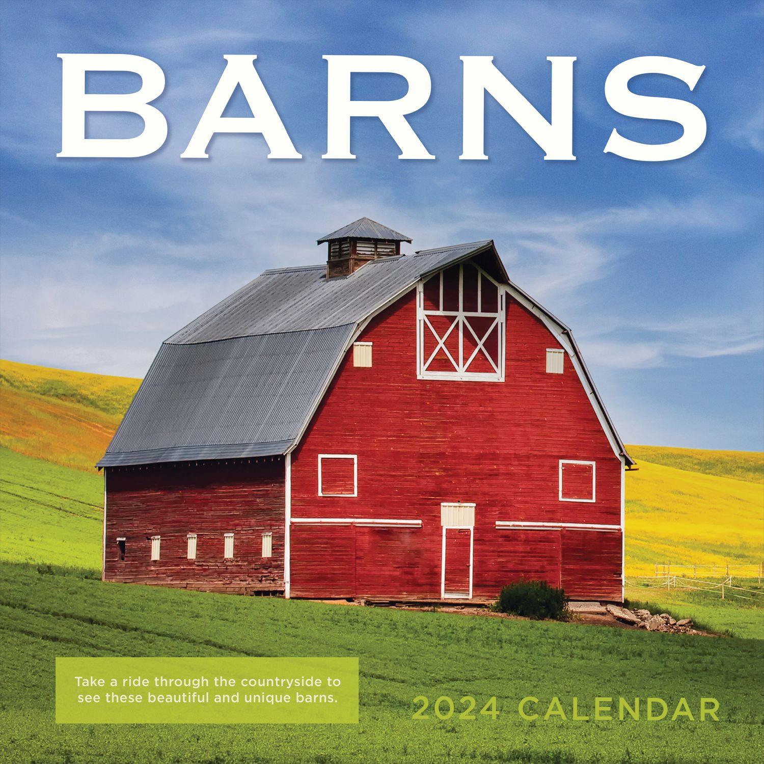 Barns 2024 Wall Calendar