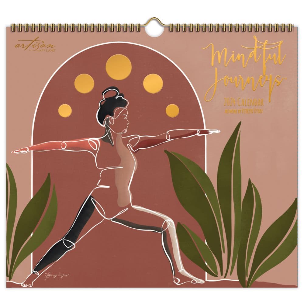 Mindful Journeys 2024 Wall Calendar