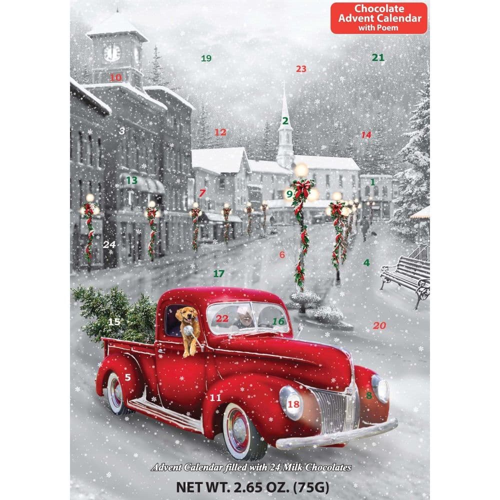 Holiday Ride Chocolate Advent Calendar