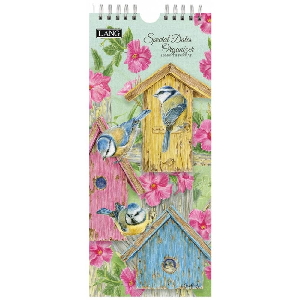 Birds in the Garden Special Dates Organizer by Jane Shasky