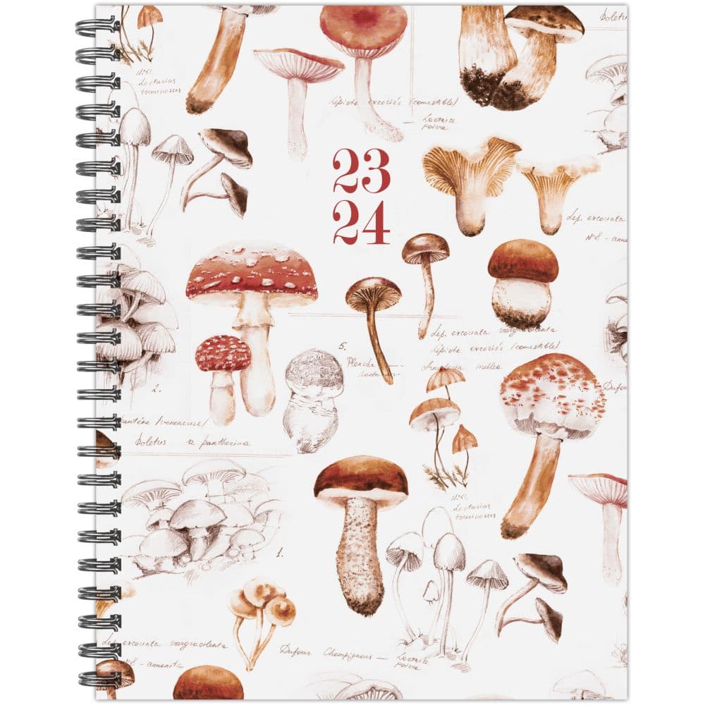 Mushroom Study 2024 Weekly Academic Planner