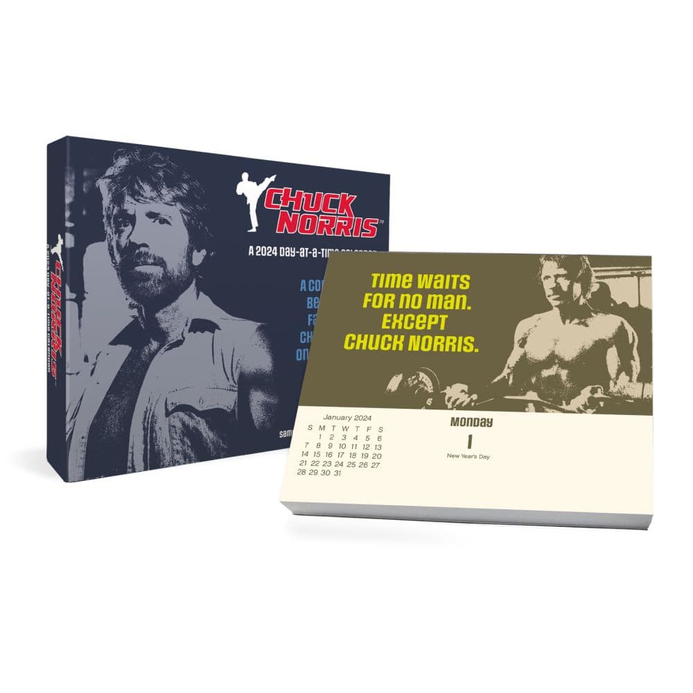 Chuck Norris 2024 Desk Calendar