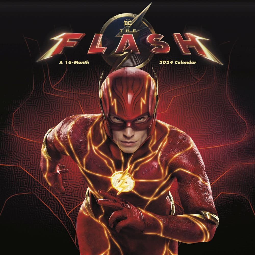 The Flash 2024 Wall Calendar