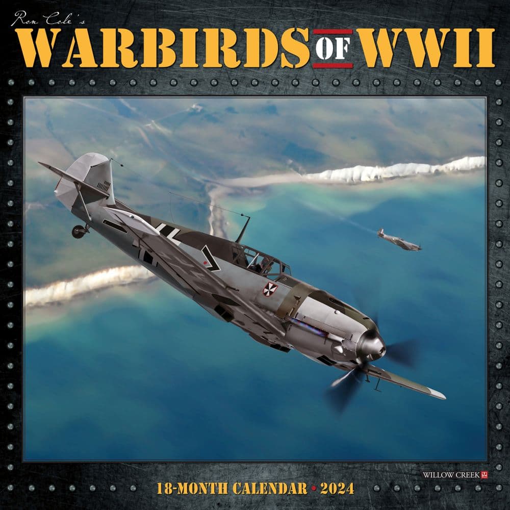 Warbirds of WWII 2024 Wall Calendar