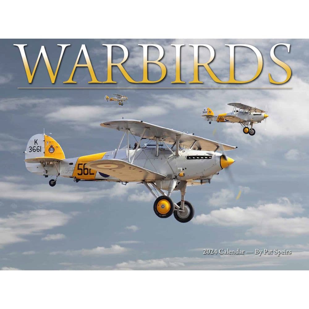 Warbirds of World War 2 2024 Wall Calendar