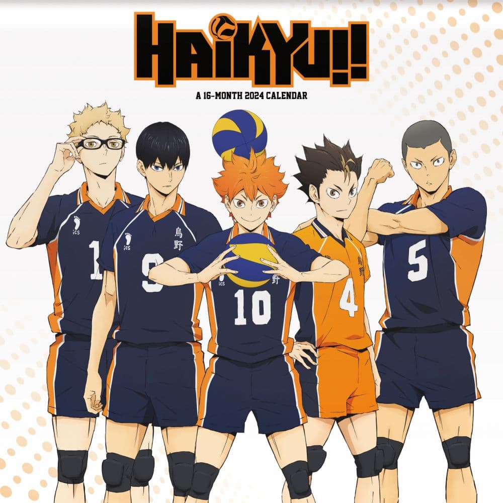 Haikyu 2024 Wall Calendar