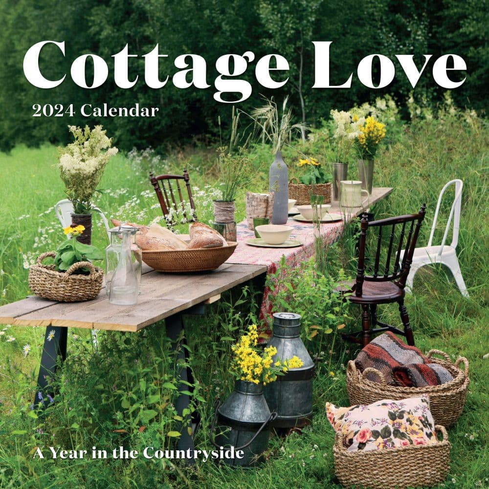 Cottage Love 2024 Wall Calendar