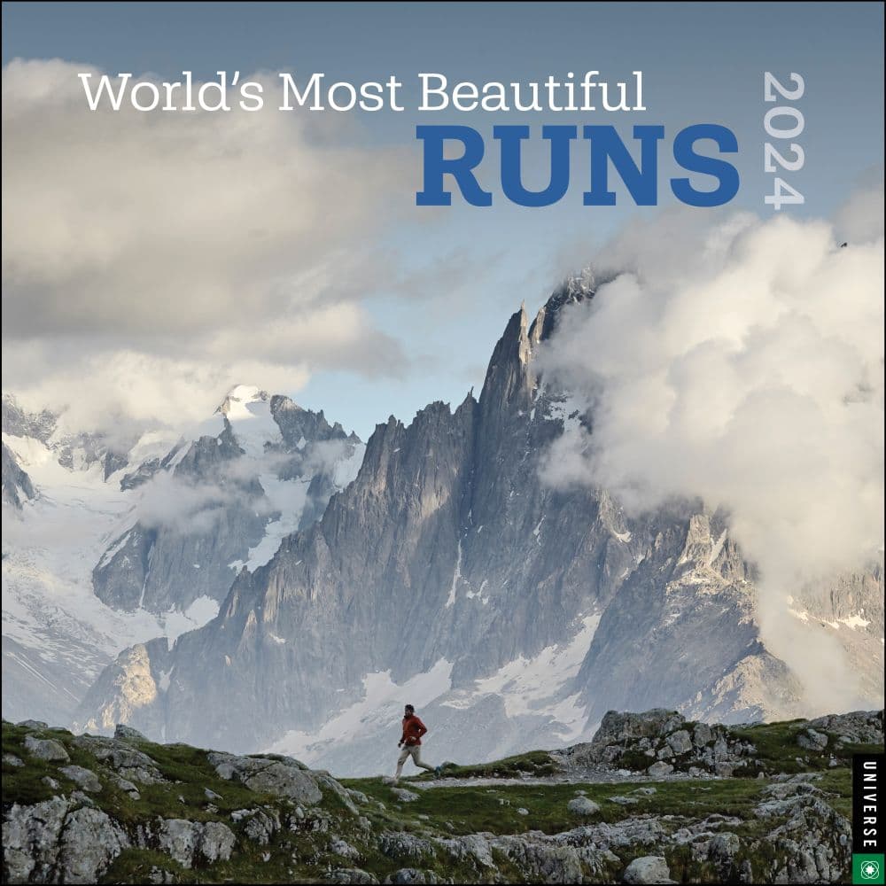 Runs Most Beautiful 2024 Wall Calendar