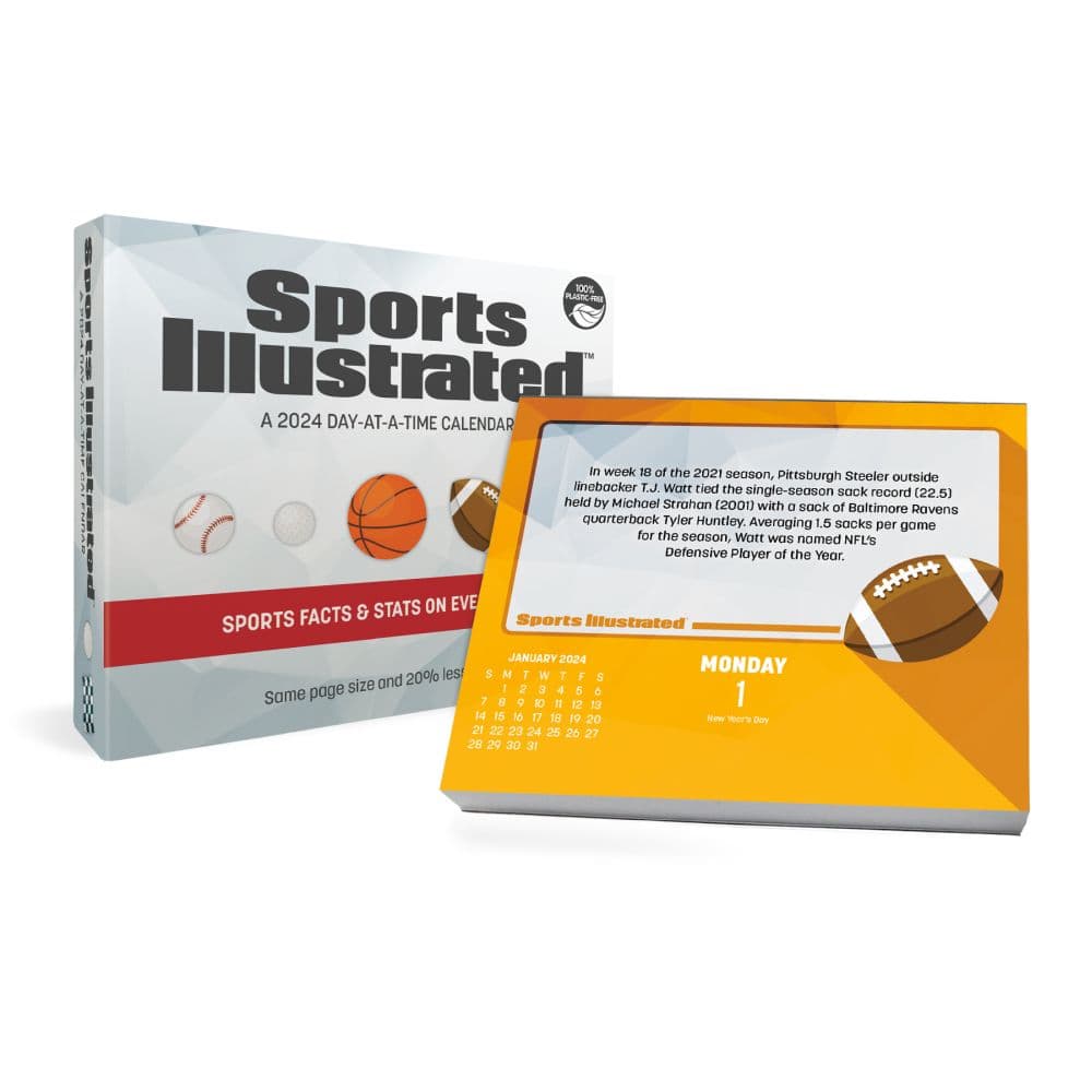 Sports Illustrated Sports 2024 Desk Calendar