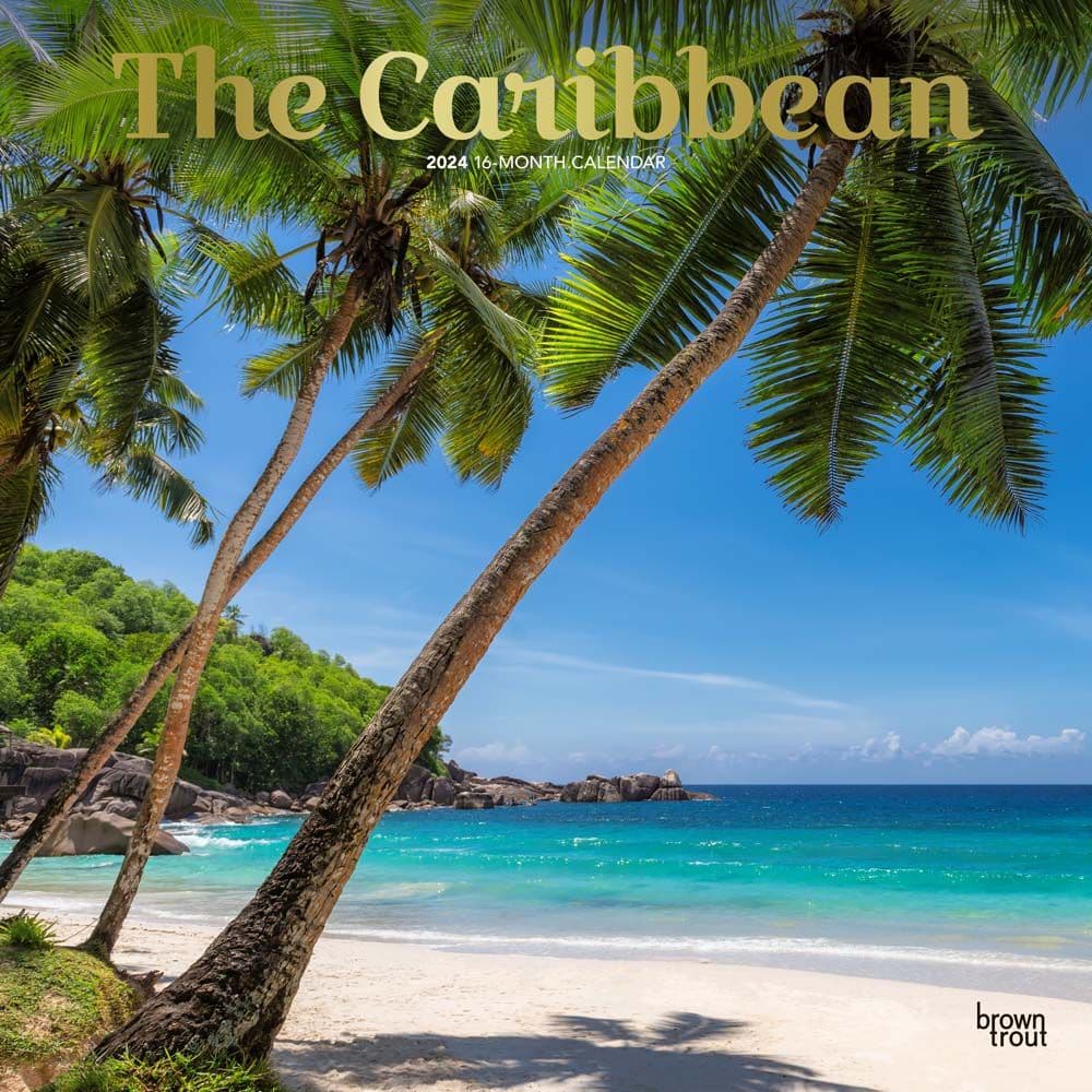 Caribbean 2024 Wall Calendar