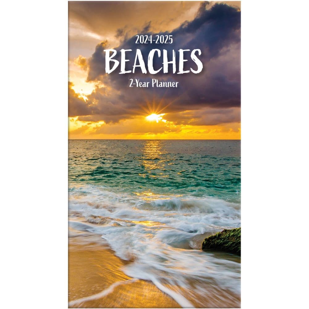 Beaches 2 Year 2024 Pocket Planner