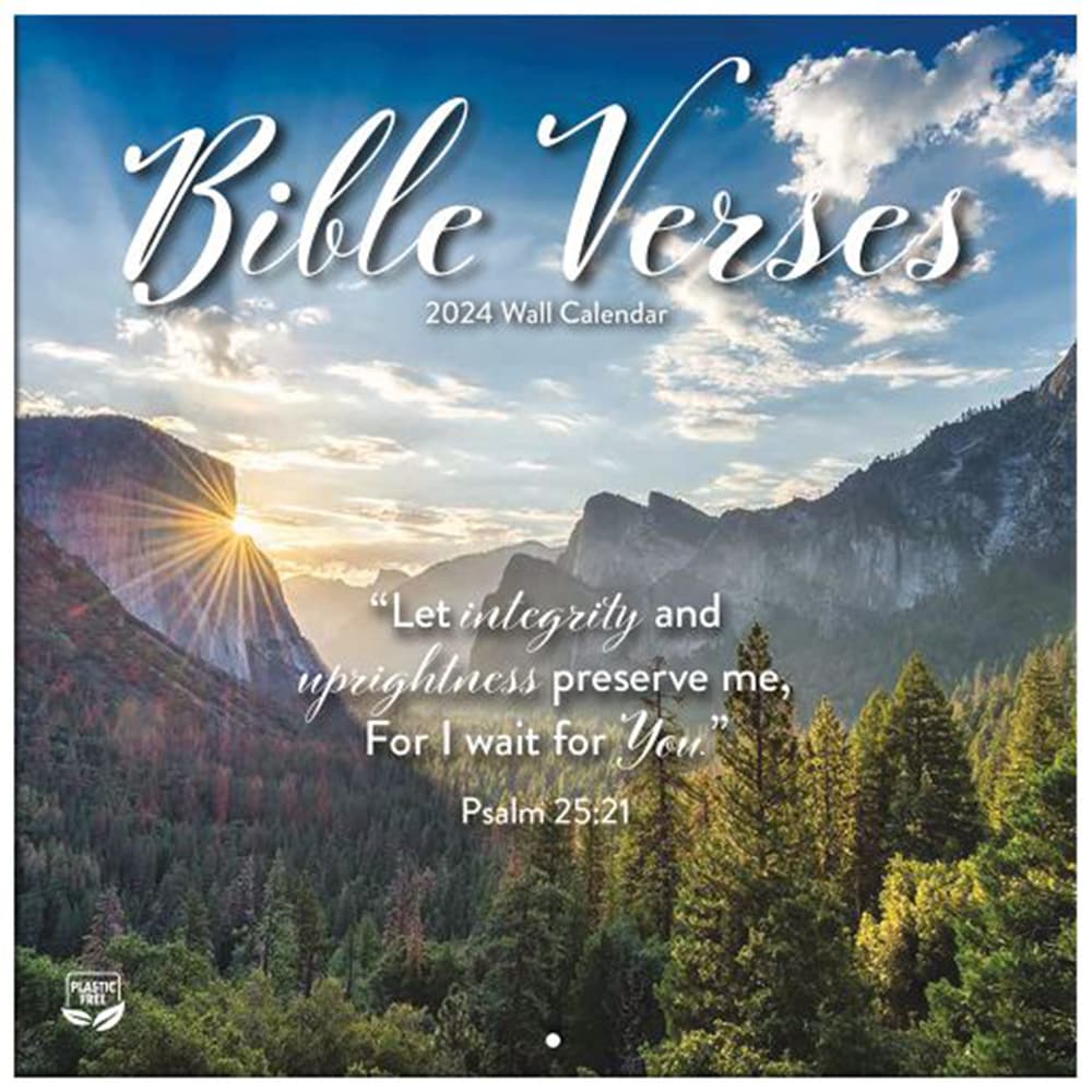 Bible Verses 2024 Mini Wall Calendar