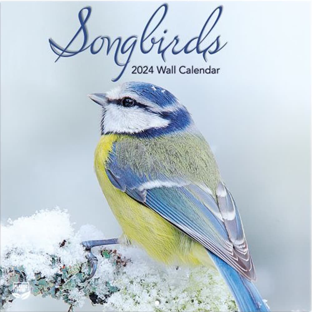 Songbirds Photo 2024 Mini Wall Calendar