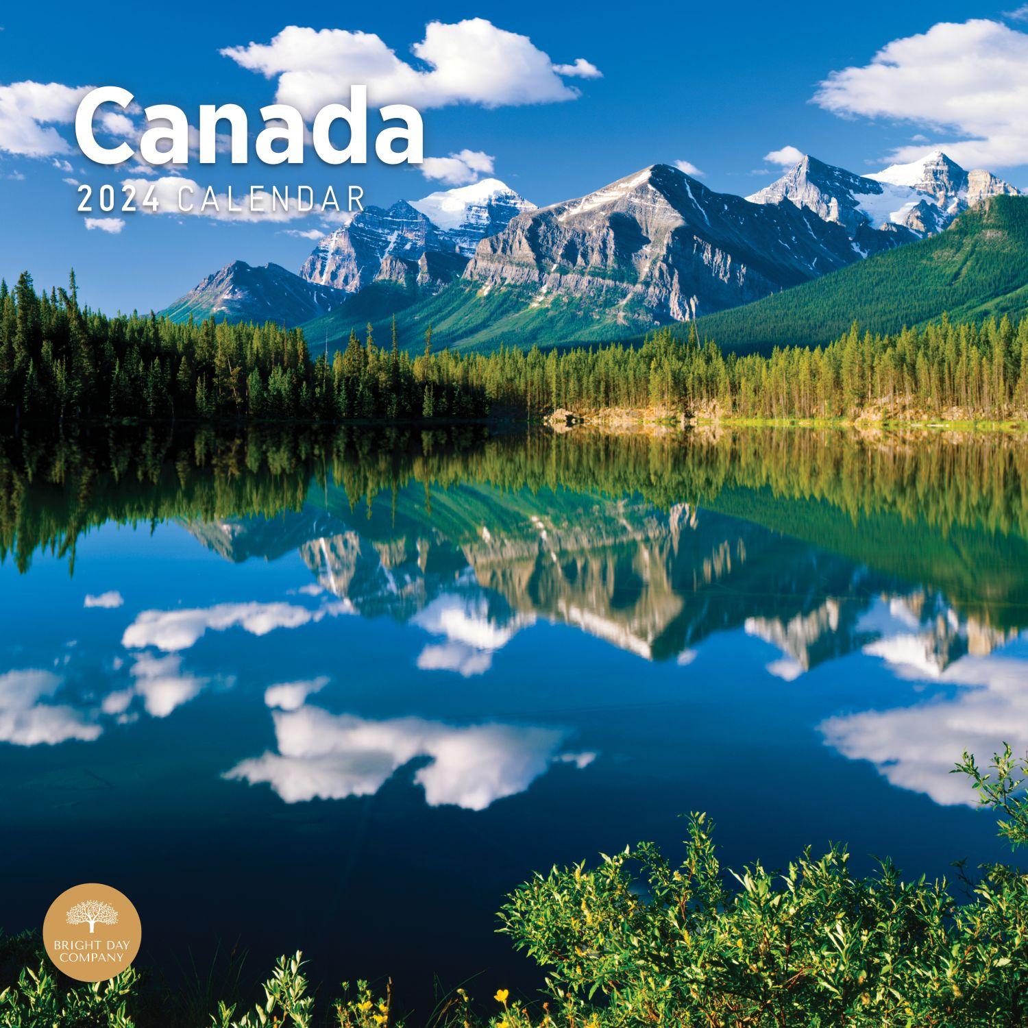 Canada 2024 Wall Calendar